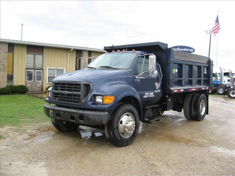 USED 2000 FORD DUMP TRUCK FOR SALE IN MS 4402