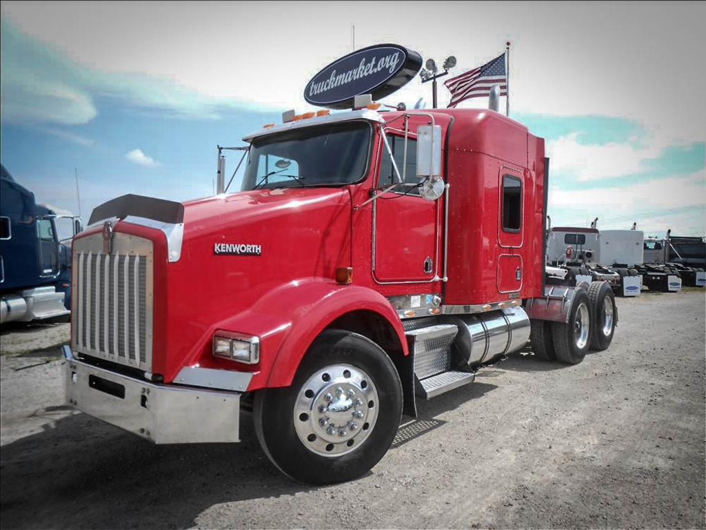 USED 2004 KENWORTH T800 TANDEM AXLE SLEEPER FOR SALE IN MS ...