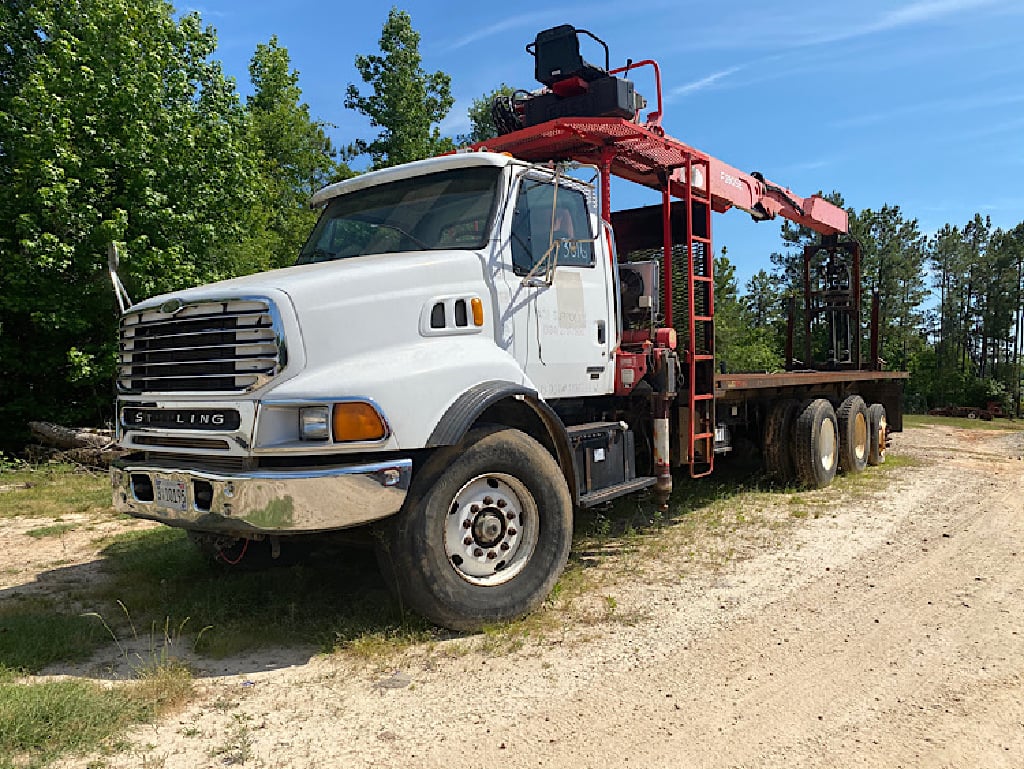 USED 2005 STERLING CONVEYOR FLATBED TRUCK FOR SALE IN AL 3616