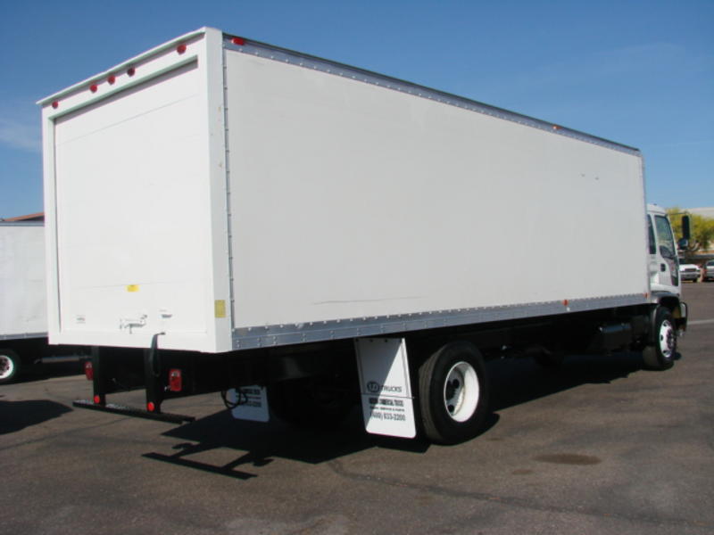 USED 2001 ISUZU FTR BOX VAN TRUCK FOR SALE IN AZ #1425