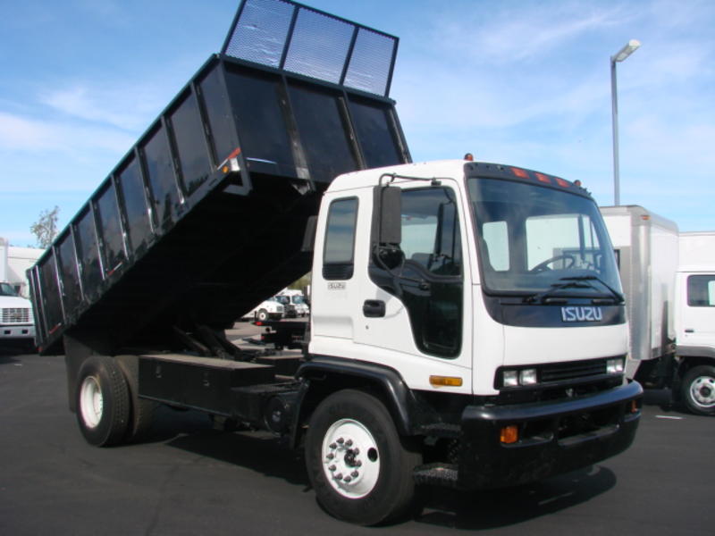 USED 1997 ISUZU FVR DUMP TRUCK FOR SALE IN AZ 1560