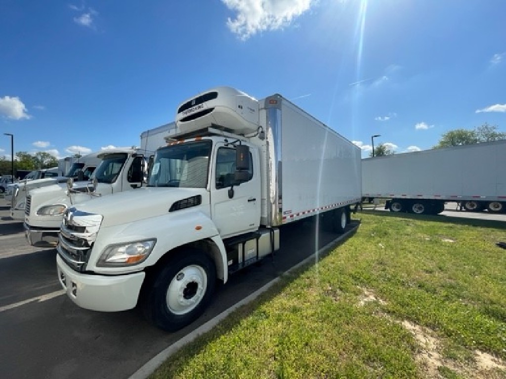 USED 2016 HINO 338 REEFER TRUCK #4191