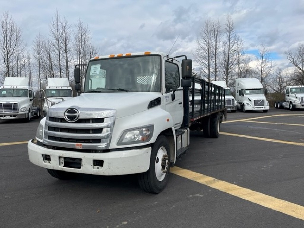 2016 HINO 338 STAKE BODY TRUCK FOR SALE 4219