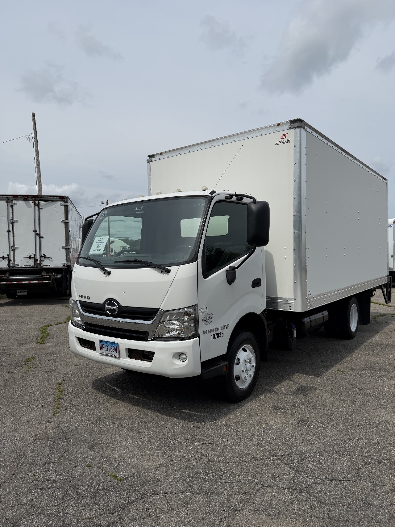 2019 Hino 155 Box Van Truck #2 2019 Hino 155 Box Van Truck #2