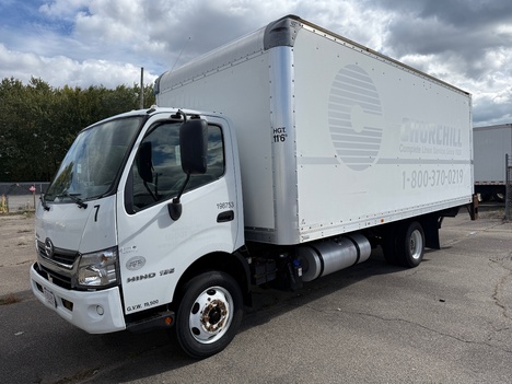 2019 Hino 195 Box Van Truck #5590