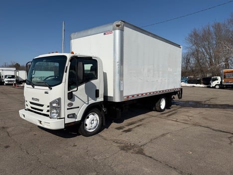 2019 Isuzu NQR Box Van Truck #5803