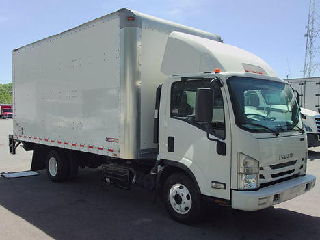 2020 ISUZU NPR HD Box Van Truck #4076