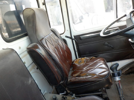 USED 1986 MACK CS250 BOX VAN TRUCK #13448