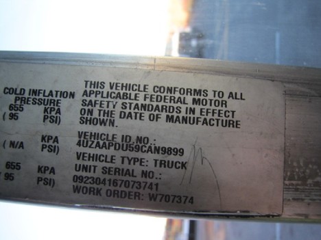 USED 2009 FREIGHTLINER MT45 STEP VAN TRUCK #14239