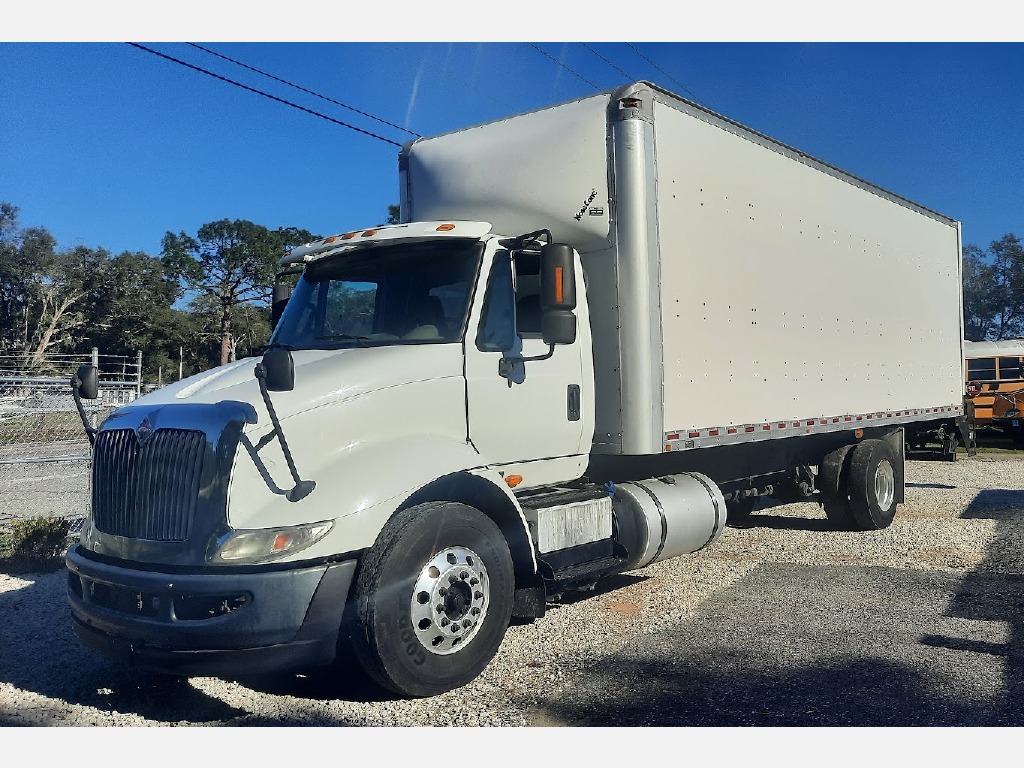USED 2018 INTERNATIONAL 8600 BOX VAN TRUCK #14315