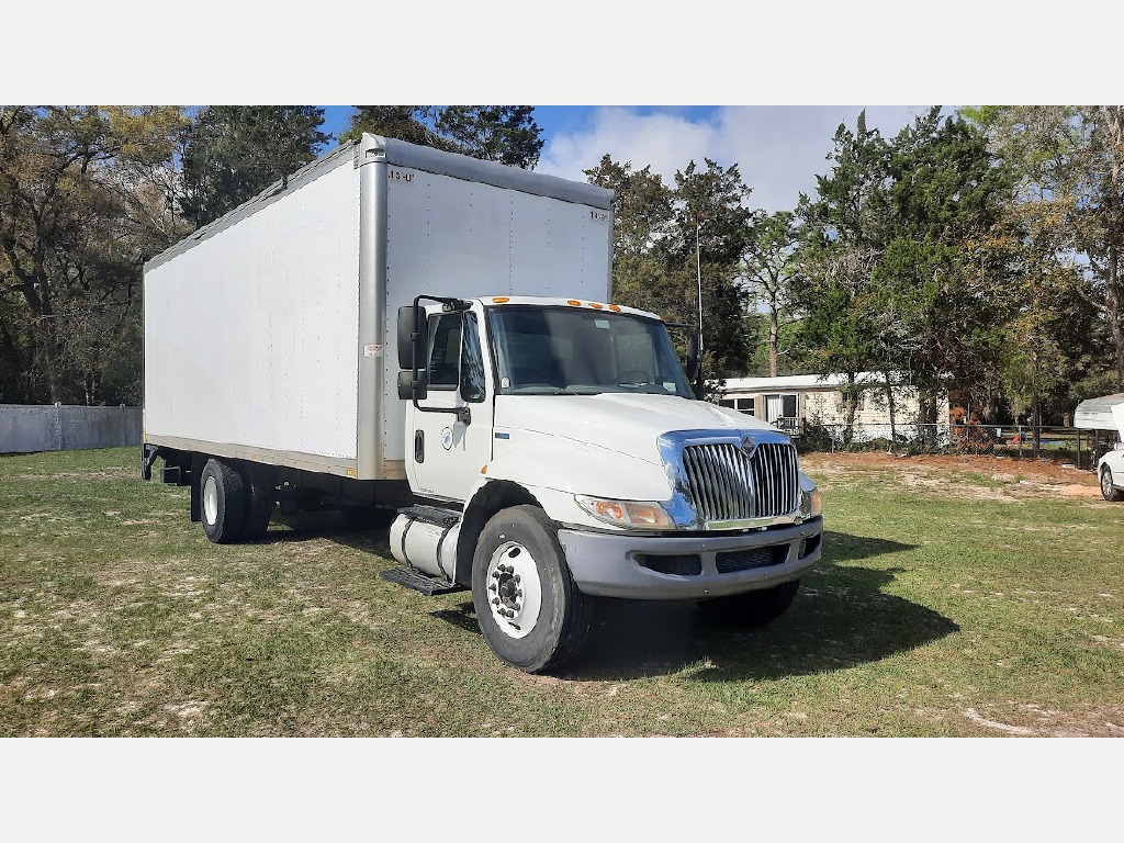 USED 2015 INTERNATIONAL DURASTAR 4300 BOX VAN TRUCK #14348
