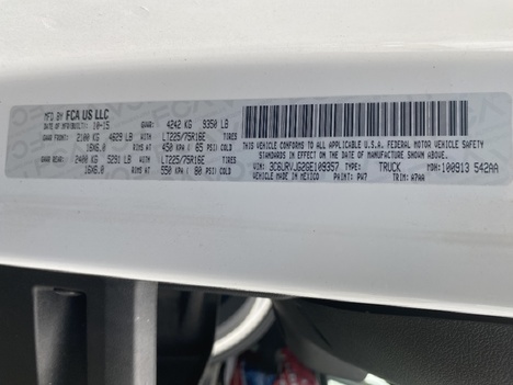 USED 2016 OTHER ELECTRIC 159 PANEL - CARGO VAN TRUCK #14471