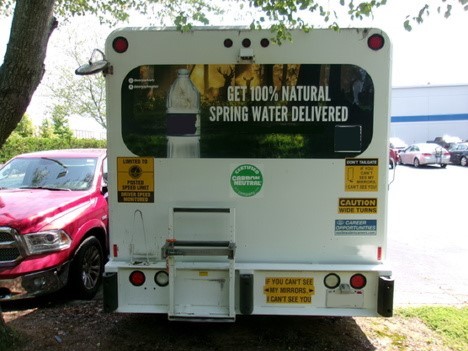 USED 2015 ISUZU NRR BEVERAGE TRUCK #15376