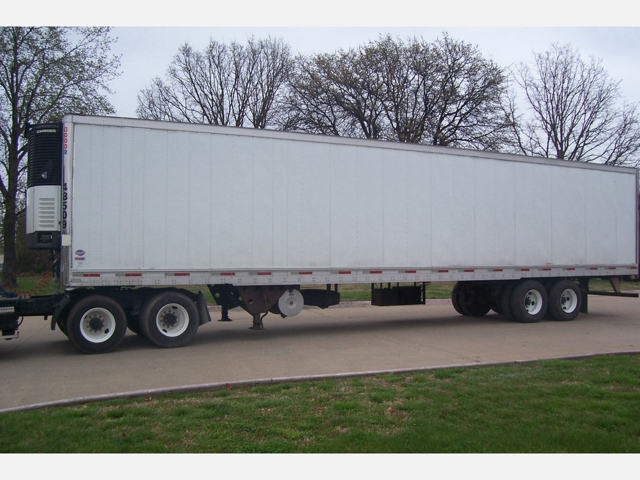 USED 2005 UTILITY 48' ROLL DOORS REEFER TRAILER #16444
