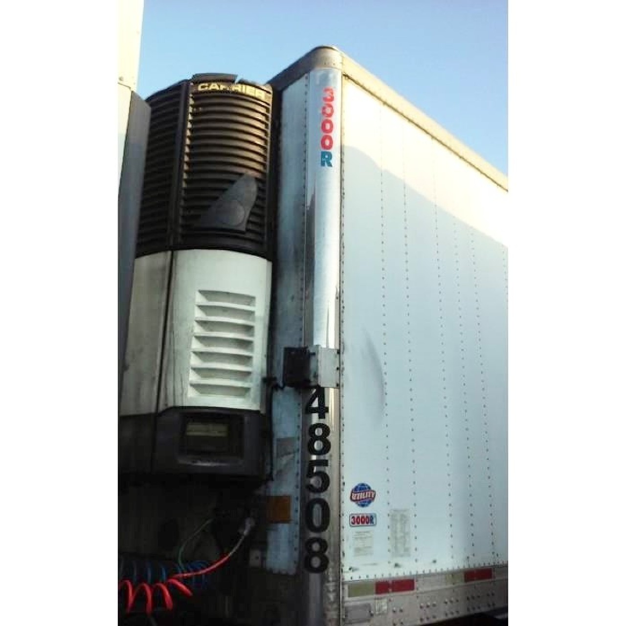 USED 2005 UTILITY 48' ROLL DOORS REEFER TRAILER #16445