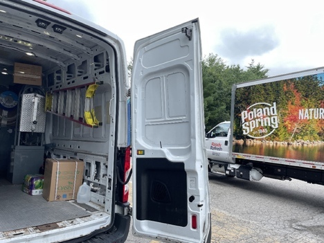 USED 2017 FORD TRANSIT PANEL - CARGO VAN TRUCK #17835-17