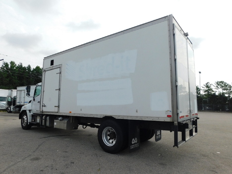 USED 2018 HINO 338 BOX VAN TRUCK #18477