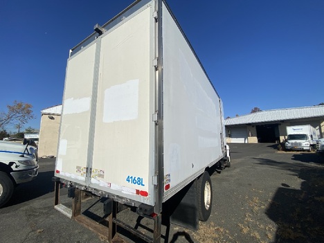 USED 2018 HINO 338 BOX VAN TRUCK #19540