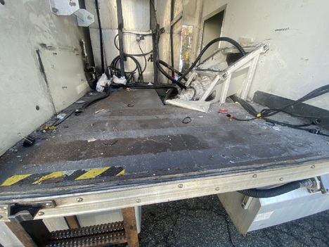 USED 2018 HINO 338 BOX VAN TRUCK #19540