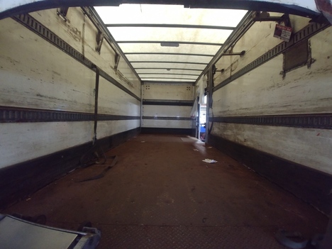 USED 2007 HINO 258 BOX VAN TRUCK #19936