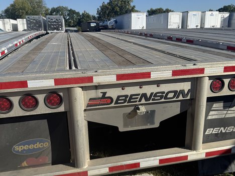 2023 BENSON 48' Flatbed Trailer Flatbed Trailer #22334
