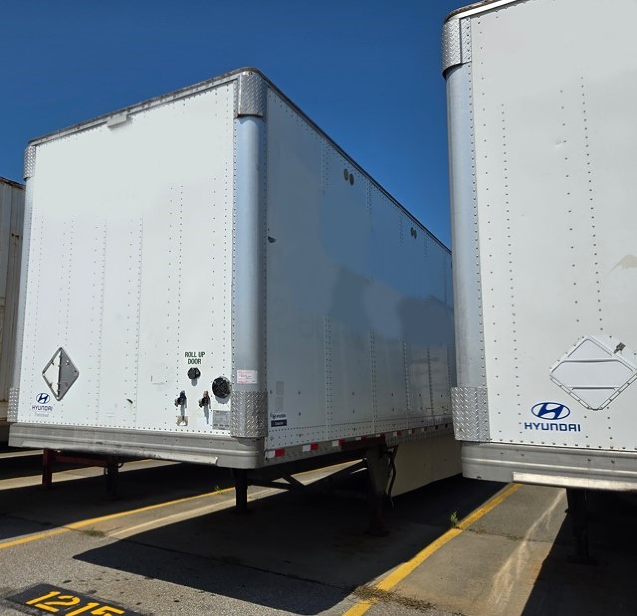 USED 2010 WABASH DRY VAN 53FT ROLL UP DOO VAN TRAILER #22370 USED 2010 WABASH DRY VAN 53FT ROLL UP DOO VAN TRAILER #22370