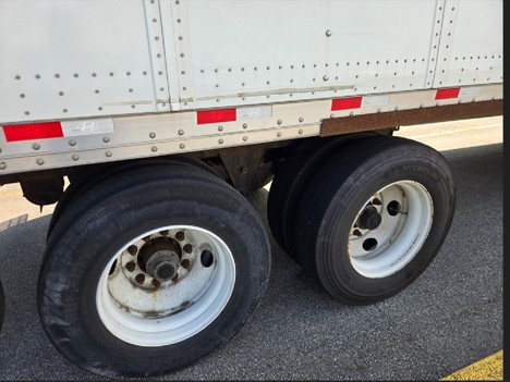 USED 2012 HYUNDAI DRY VAN 53FT ROLL UP DOO VAN TRAILER #22373-4