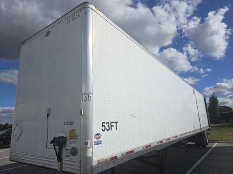 2016 UTILITY VS2DX 53' Van Trailer #22548