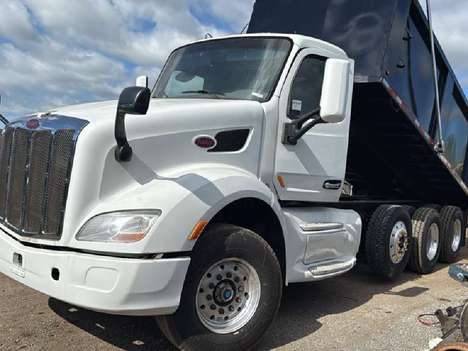 2015 PETERBILT 579 Tri-Axle Steel Dump Truck #22725