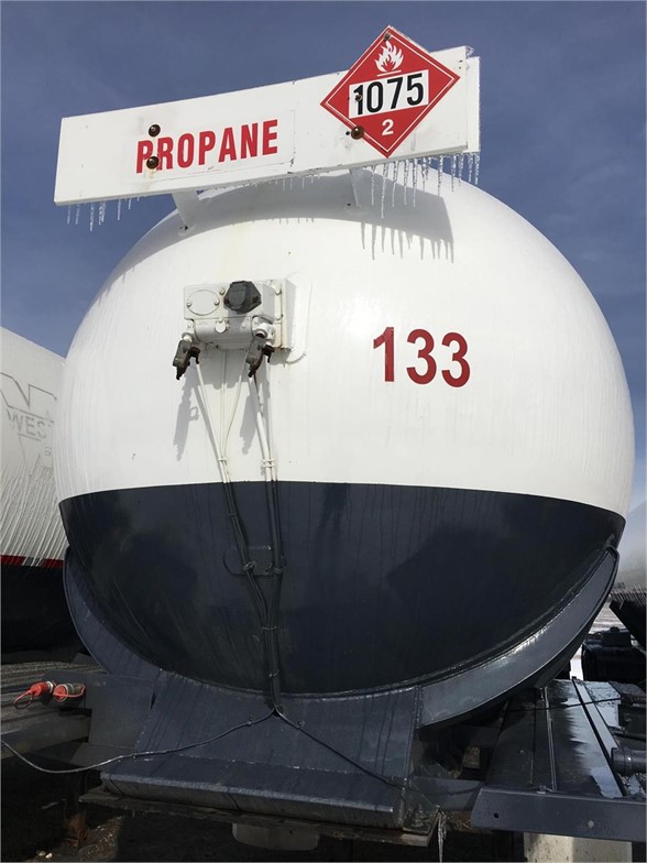 1969 LUBBOCK PROPANE GAS TANK TRAILER FOR SALE 1532