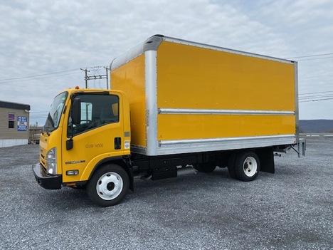 2019 ISUZU NPR HD Box Van Truck