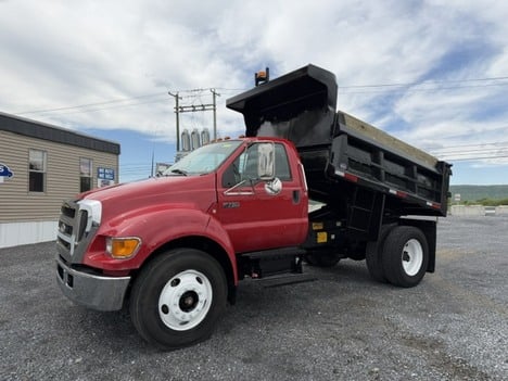2006 FORD F750 S/A Steel Dump Truck #12884