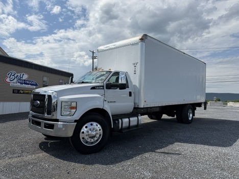 2016 FORD F750 Box Van Truck