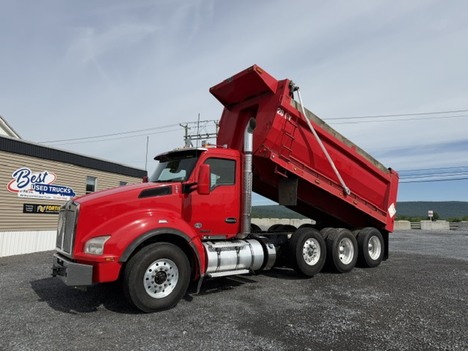 2020 KENWORTH T880 Tri-Axle Steel Dump Truck