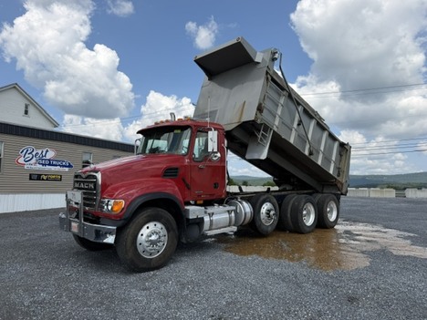 2004 MACK CV713 Tri-Axle Steel Dump Truck