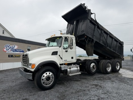 2007 MACK CV713 Tri-Axle Steel Dump Truck