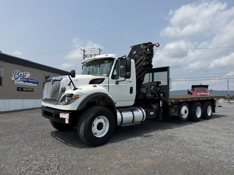 2011 INTERNATIONAL 7600 SBA Work Star Knuckleboom Truck