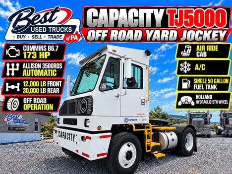 2021 CAPACITY TJ5000 Yard Jockey - Spotter #12942 2021 CAPACITY TJ5000 Yard Jockey - Spotter #12942