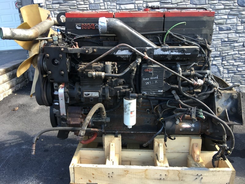 1999 CUMMINS N14 Celect Plus Complete Engine #1102