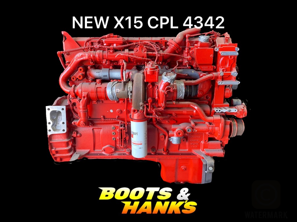  CUMMINS X15 ENGINE ASSEMBLY TRUCK PARTS #734356