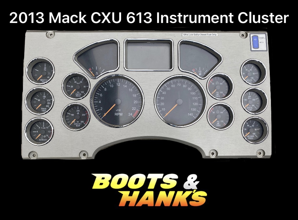 USED MACK CXU613 GUAGE TRUCK PARTS #1842