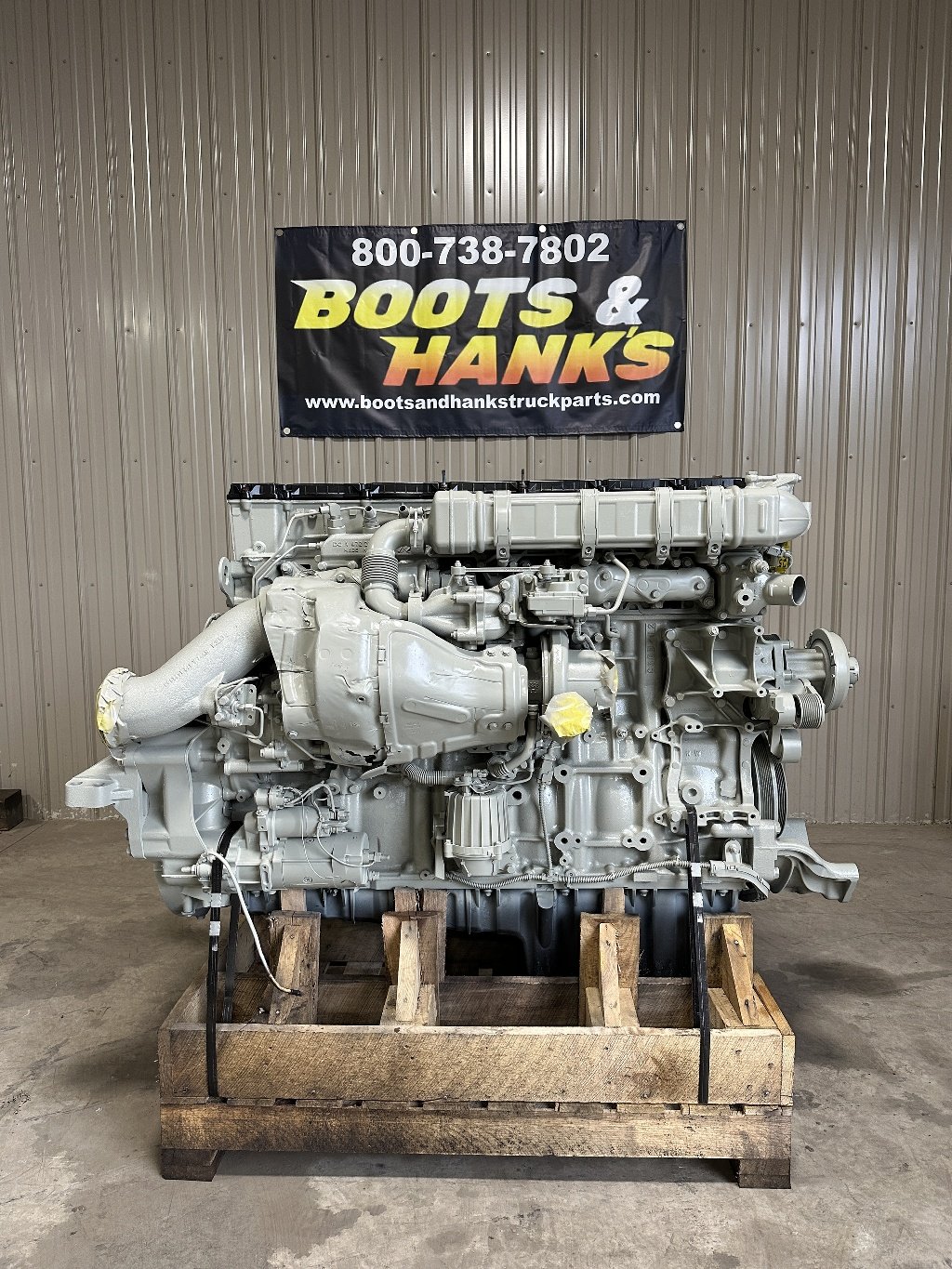 USED 2012 DETROIT DD15 COMPLETE ENGINE TRUCK PARTS #1957