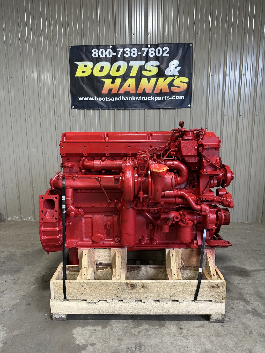 USED 2008 CUMMINS ISX COMPLETE ENGINE TRUCK PARTS #1958