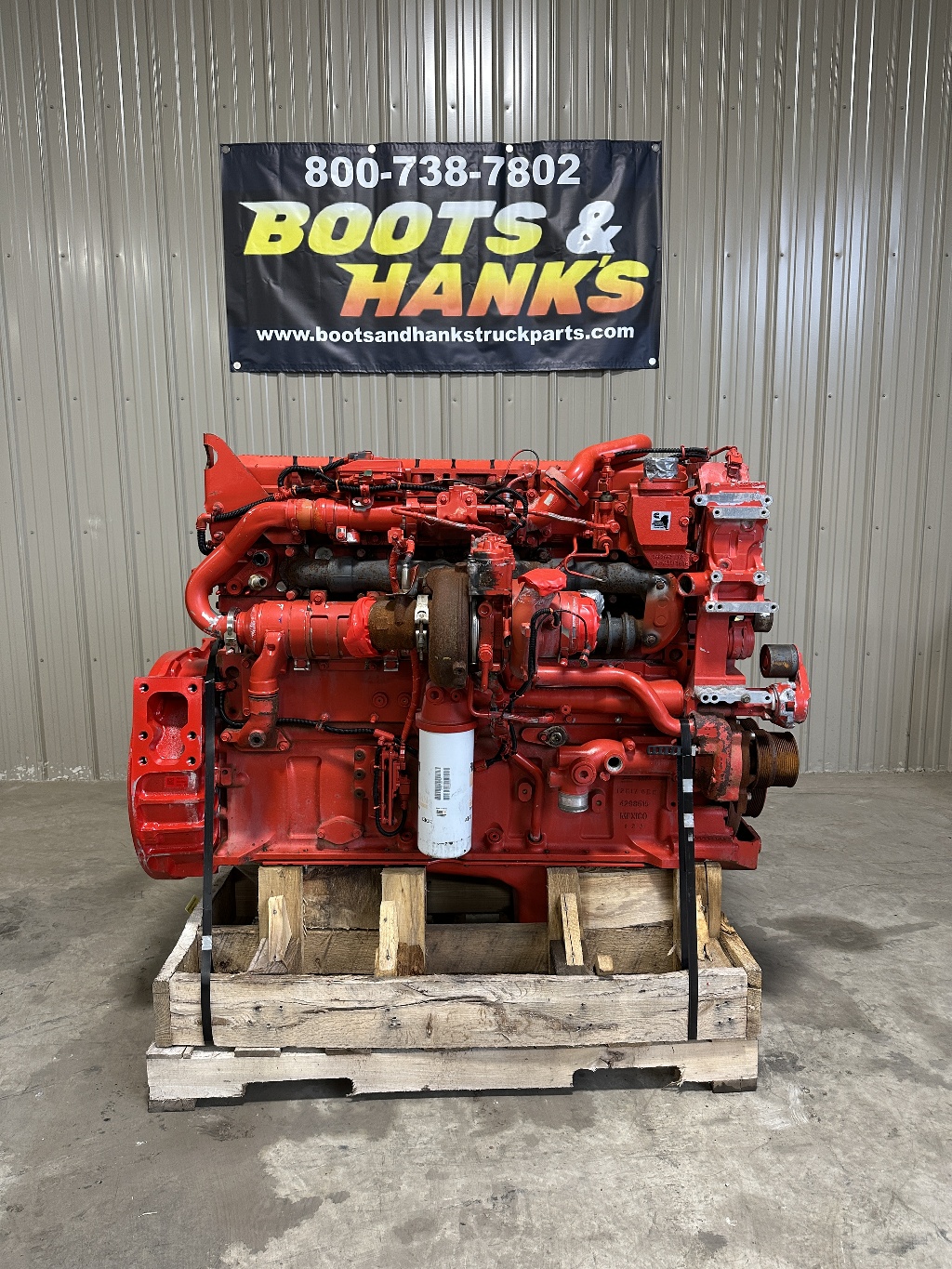 USED 2018 CUMMINS X15 COMPLETE ENGINE TRUCK PARTS #1964