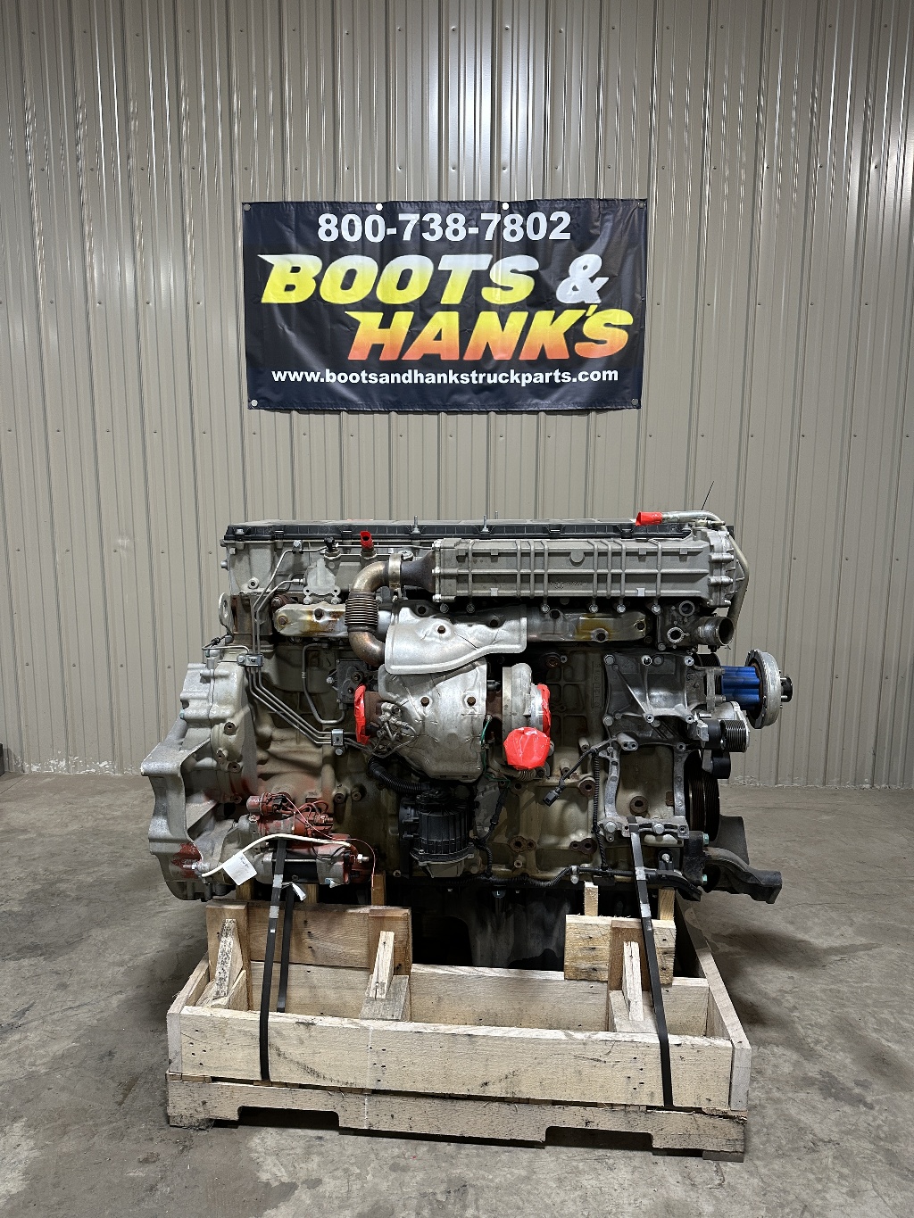 USED 2016 DETROIT DD13 COMPLETE ENGINE TRUCK PARTS #1968