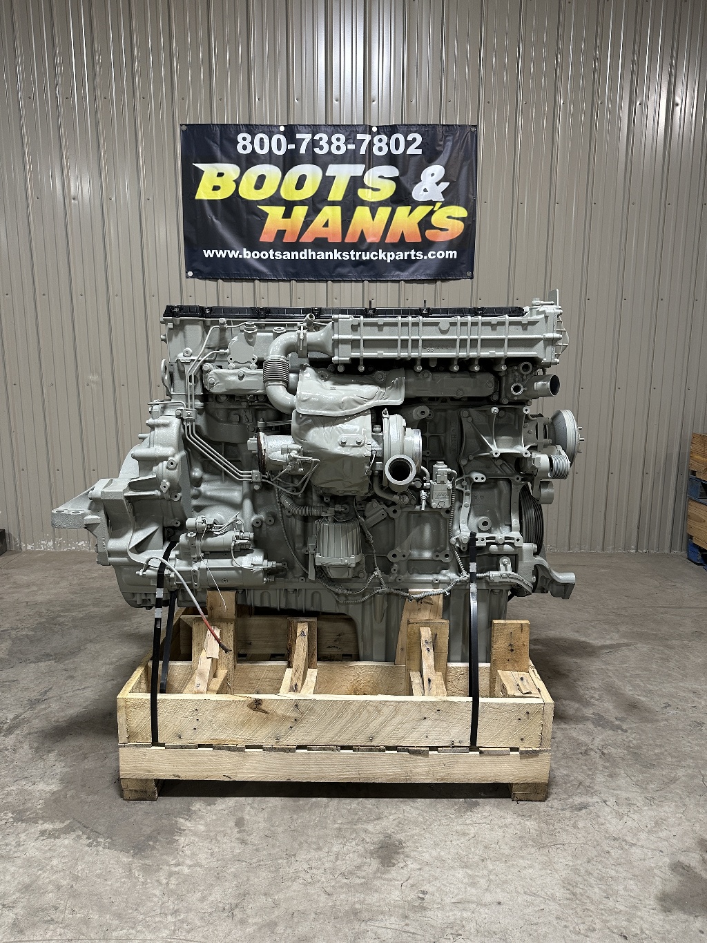 USED 2014 DETROIT DD13 COMPLETE ENGINE TRUCK PARTS #1972