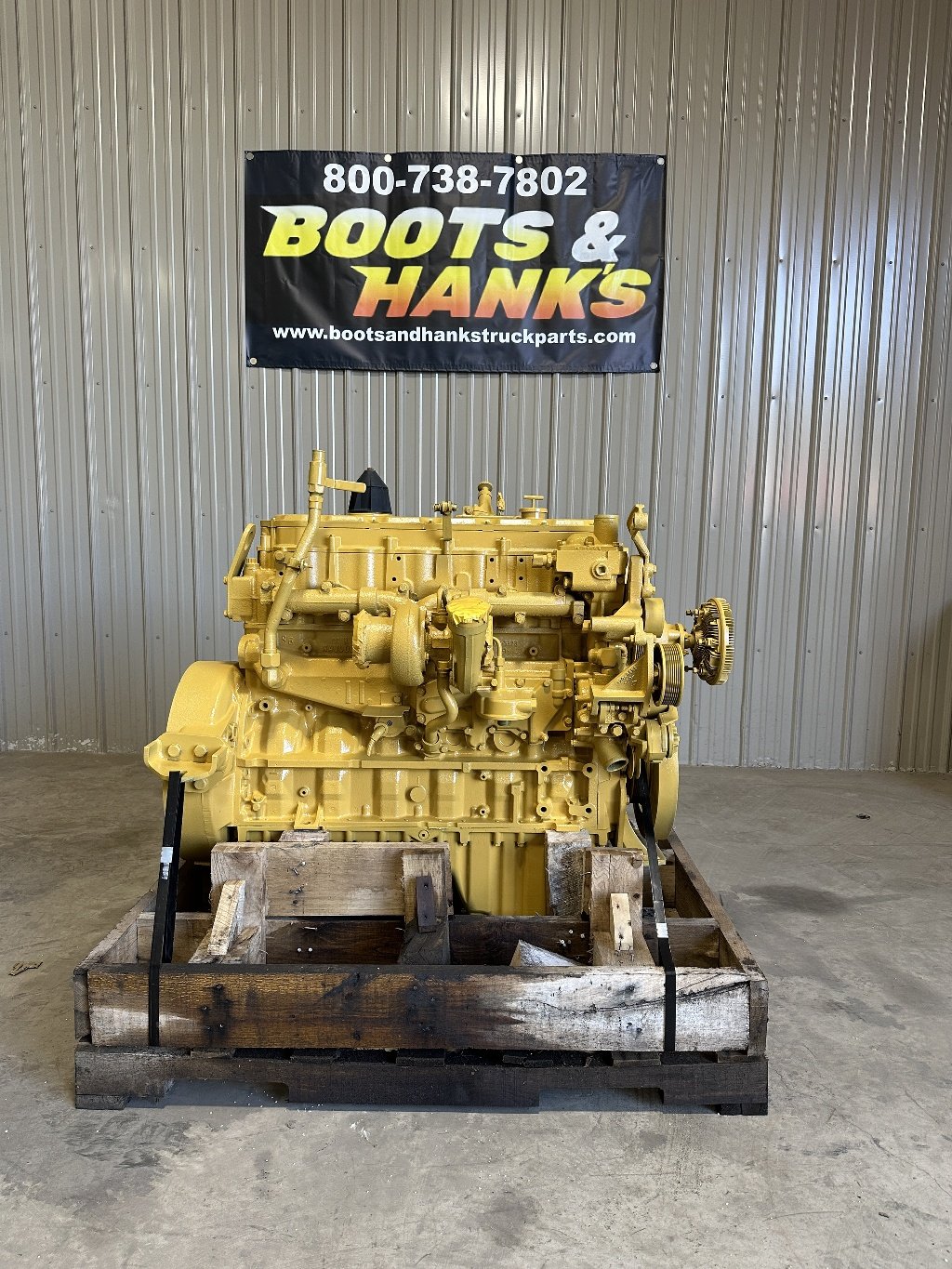 USED 1999 CAT 3126 COMPLETE ENGINE TRUCK PARTS #1983