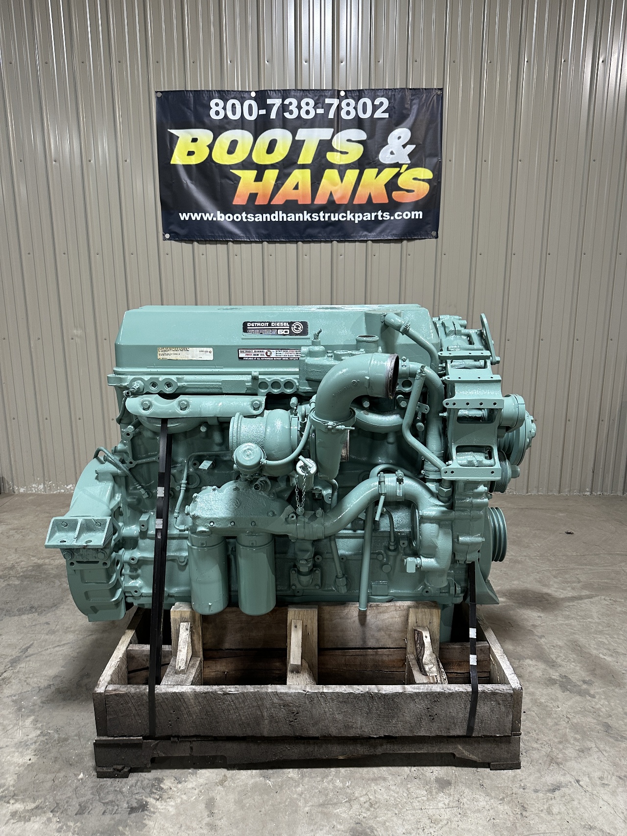 USED 1998 DETROIT 12.7 COMPLETE ENGINE TRUCK PARTS #1991