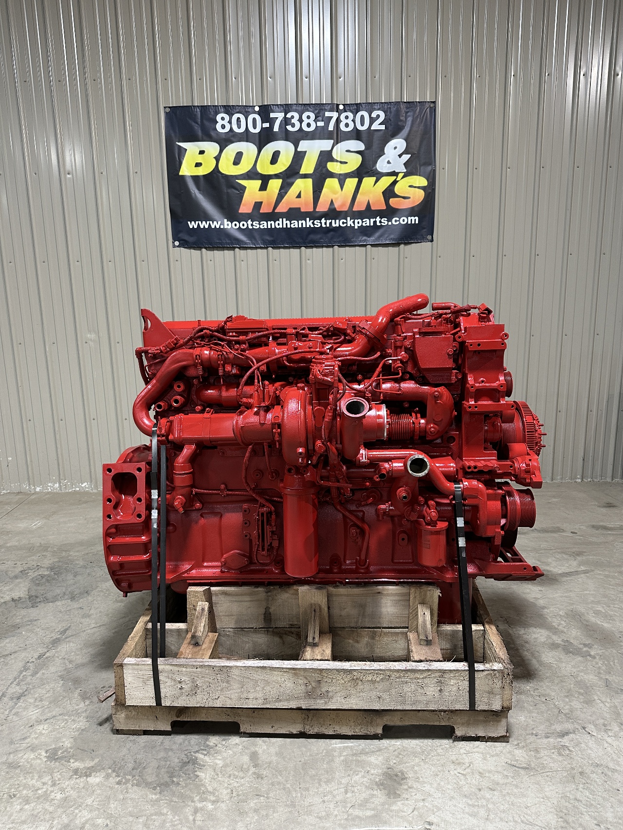 USED 2015 CUMMINS ISX15 COMPLETE ENGINE TRUCK PARTS #2001