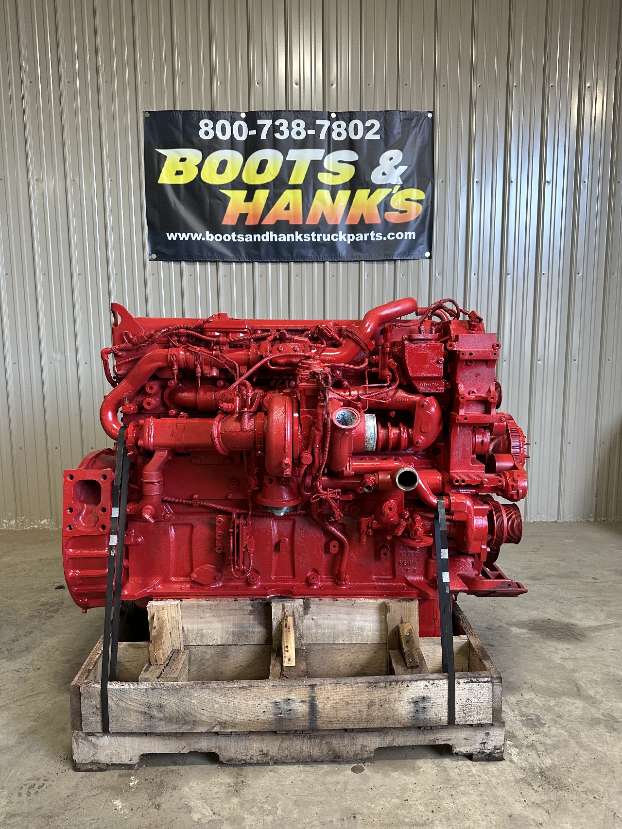 USED 2015 CUMMINS ISX15 COMPLETE ENGINE TRUCK PARTS #2002